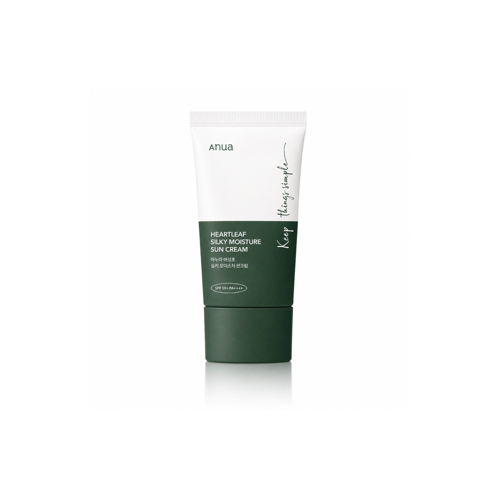 Anua Heartleaf Silky Moisture Sun Cream