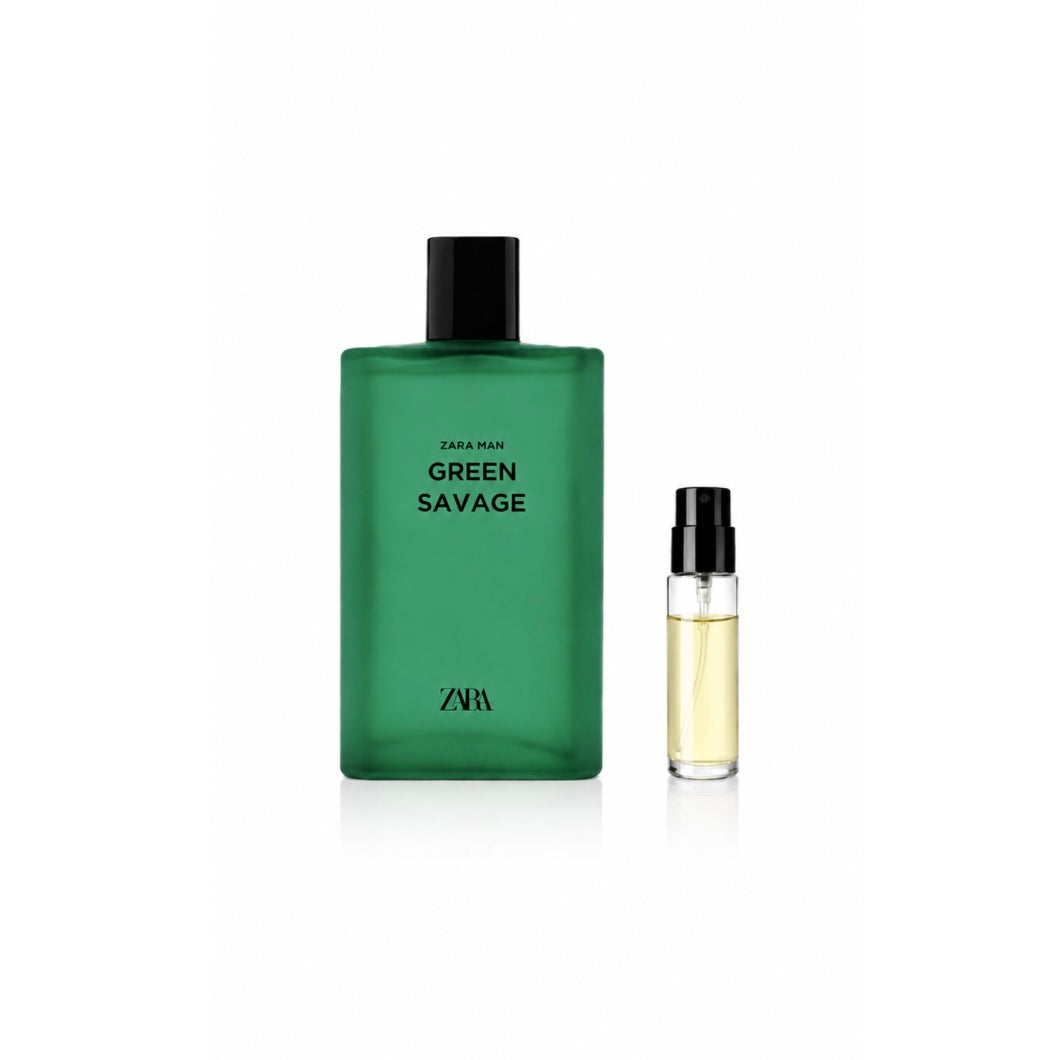 Zara Men Green Sauvage